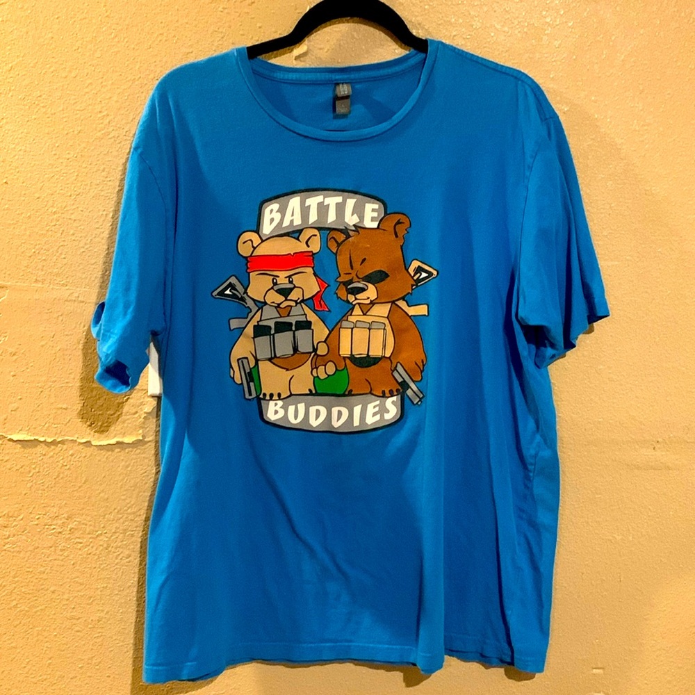 Battle buddies L mens graphic Tee